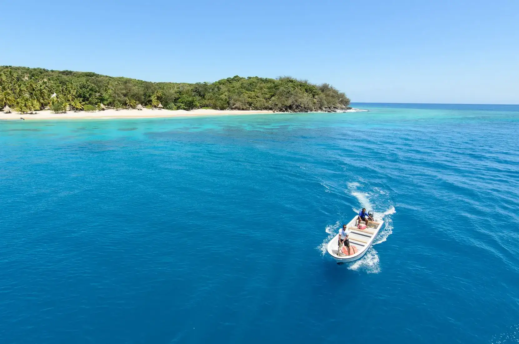 Island scenery in Fiji