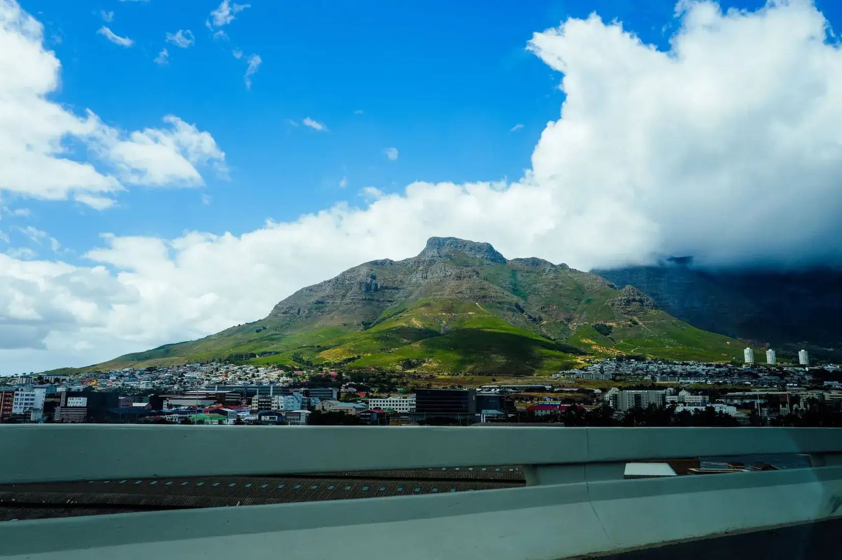 Table Mountain above Cape Town